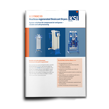 ECOTROC DD Heatless-regenerated Desiccant Dryers